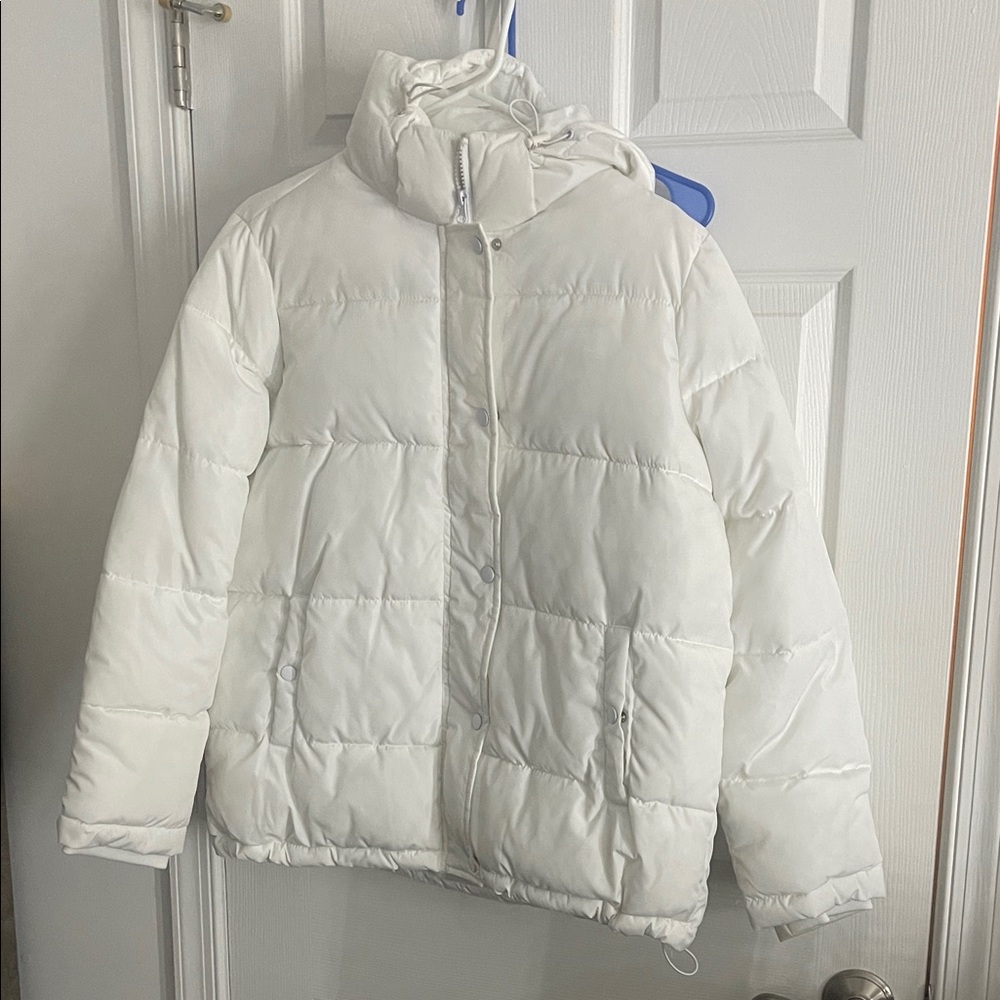White Puffer Jacket